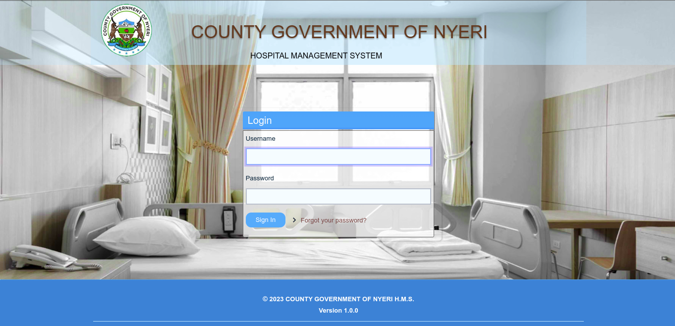 County Government of Nyeri HMS